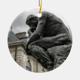 Die Thinker Rodin Paris-Skulptur Keramik Ornament