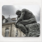 Die Thinker Rodin Paris-Skulptur Mousepad (Vorne)