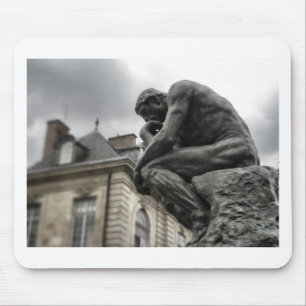 Die Thinker Rodin Paris-Skulptur Mousepad