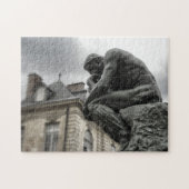 Die Thinker Rodin Paris-Skulptur Puzzle (Horizontal)