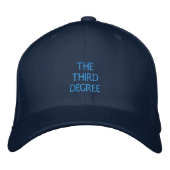 Die Third Degree Baseballkappe Bestickte Baseballkappe (Vorderseite)