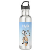 Die Thirsty Man 710 ml Wasserflasche Edelstahlflasche (Vorderseite)