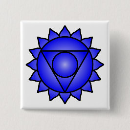 Die Throat Chakra Button