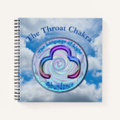 Die Throat Chakra - Symbol Abundance Notizblock (Vorderseite)