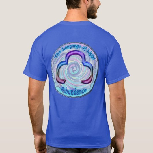 Die Throat Chakra - Symbol Abundance T-Shirt (Rückseite)