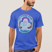 Die Throat Chakra - Symbol Abundance T-Shirt (Vorderseite)