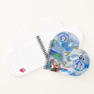 Die Throat Chakra - Symbolträume Notizblock