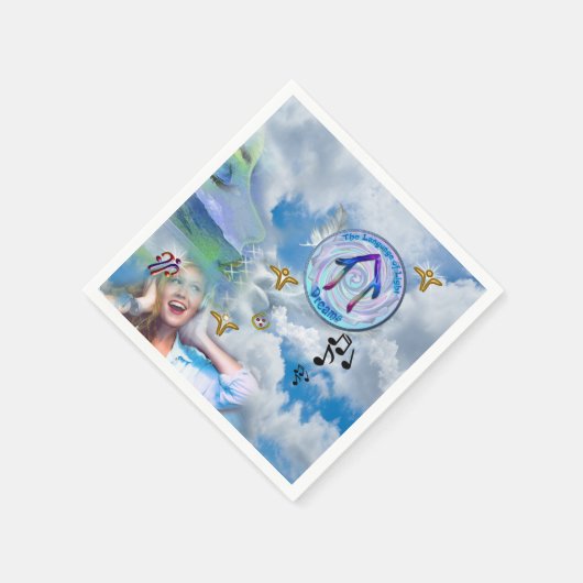 Die Throat Chakra - Symbolträume Serviette (Ecke)