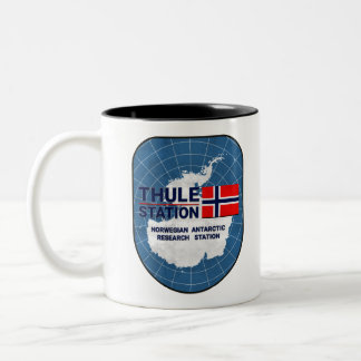 Die Thule-Station Zweifarbige Tasse