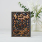 Die Thunderbird North Dakota Popcut Legenden Postkarte (Stehend Vorderseite)