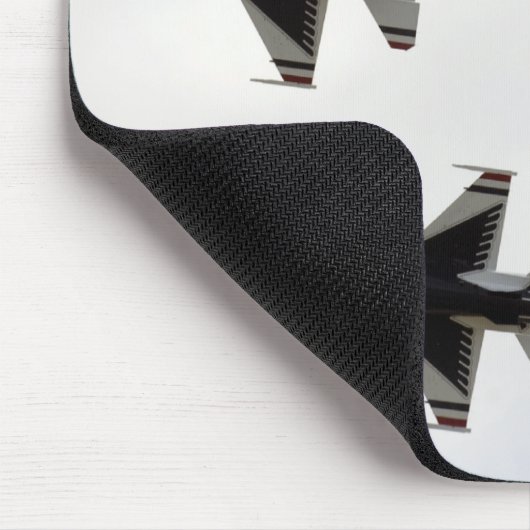 Die Thunderbirds bilden eine 6-Schiff Delta-Format Mousepad (Ecke)