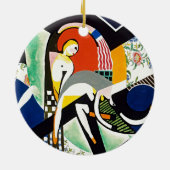 Die Thunderdusche - Eine Symphonie der Retro-Kunst Keramik Ornament (Hinten)