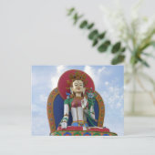 Die tibetische weiße Tara von Ensenada - Postkarte (Stehend Vorderseite)