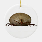 Die Tick Keramik Ornament (Hinten)