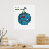 Die Tick Poster (Küche)