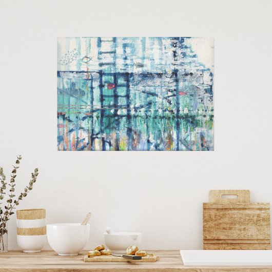 Die Tiefe Poster (Küche)