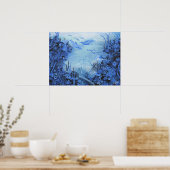 "Die Tiefe" Poster (Küche)