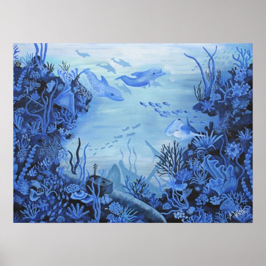 "Die Tiefe" Poster (Vorne)