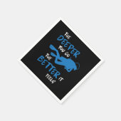 Die Tiefen, die Sie gehen Scuba Diving Sportgesche Serviette (Ecke)