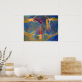 Die Tiefen voll bluten Drucks halten Poster (Küche)