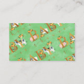 Die Tierbücher verlangen eine Babydusche Begleitkarte (Rückseite)