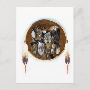 Die Tiere-1 Postkarte