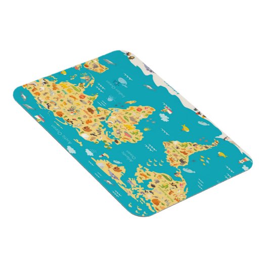 Die Tiere der Welt Magnet (Rechte Seite)