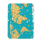 Die Tiere der Welt Magnet (Vertikal)