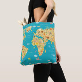 Die Tiere der Welt Tasche (Von Nahem)
