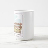 die Tiere des Bauernhofs Kaffeetasse (Mittel)