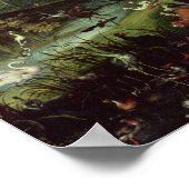 Die Tiere, die in Noahs Arche eindringen Poster (Ecke)