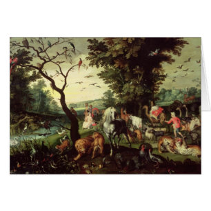 Die Tiere, die Noahs Arche kommen