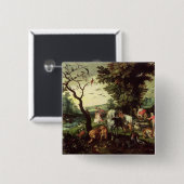 Die Tiere, die Noahs Arche kommen Button (Vorne & Hinten)