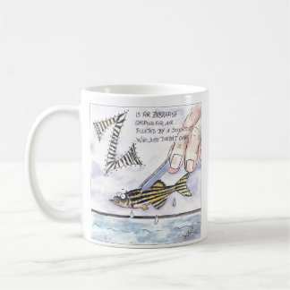 Die Tiere erschrecken mich Kaffeetasse