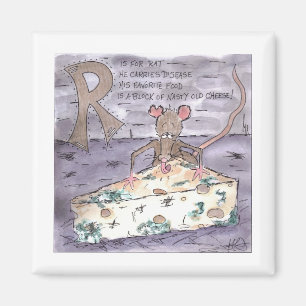 Die Tiere erschrecken mich Magnet