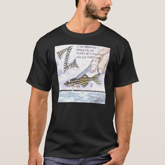 Die Tiere erschrecken mich T-Shirt (Vorderseite)