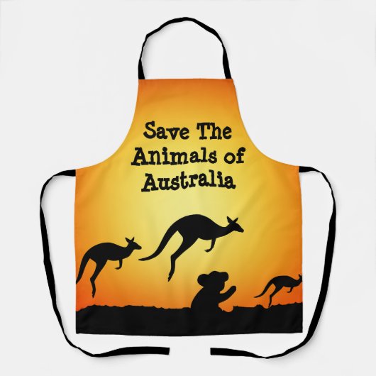 Die Tiere in Australien gerettet Schürze (Vorderseite)