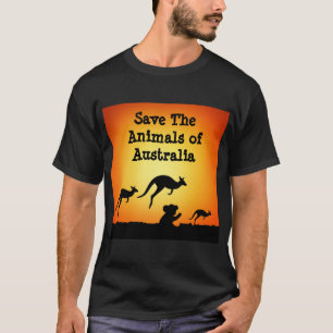 Die Tiere in Australien gerettet T-Shirt