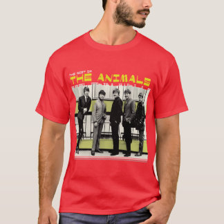 Die Tiere Retro-Kunstwerk mit lebendiger Energie m T-Shirt