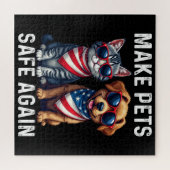 Die Tiere wieder in Sicherheit bringen Puzzle (Horizontal)