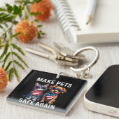 Die Tiere wieder in Sicherheit bringen Schlüsselanhänger (Vorderseite rechts)