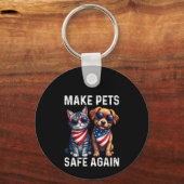 Die Tiere wieder in Sicherheit bringen Schlüsselanhänger (Vorderseite)