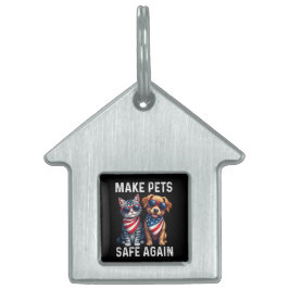 Die Tiere wieder in Sicherheit bringen Tiermarke