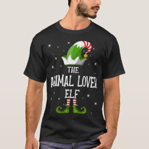 Die tierliebe Elf-Familie passende Gruppe Christm T-Shirt