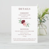 Die Tiffany-Sammlung - Detail-Karte Einladung (Stehend Vorderseite)