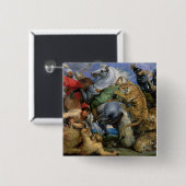 Die Tiger-Jagd, c.1616 Button (Vorne & Hinten)