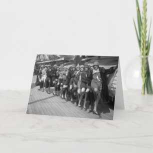 Die Tiller Girls, Anfang des 19. Jahrhunderts Karte