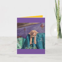 Die Tinsel Dieb - Weihnachts-Kitty-Urlaubskarte