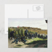 Die Tirailleurs de la Seine Postkarte (Vorne/Hinten)