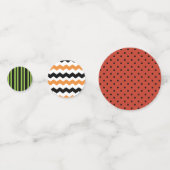 Die Tischdekoration der Halloween-Muster im Party Konfetti (Vorderseiten)